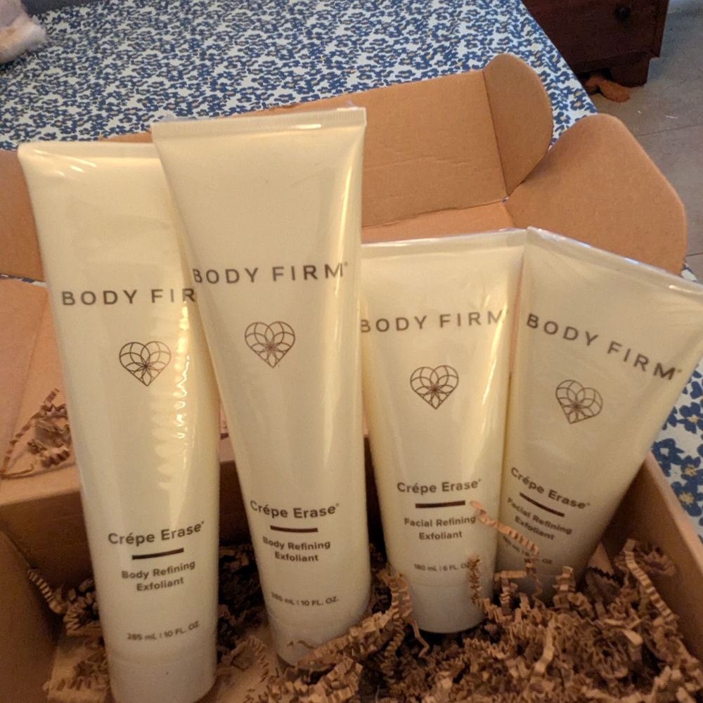 Crème Erase Body Refining Exfoliant Set - Cream